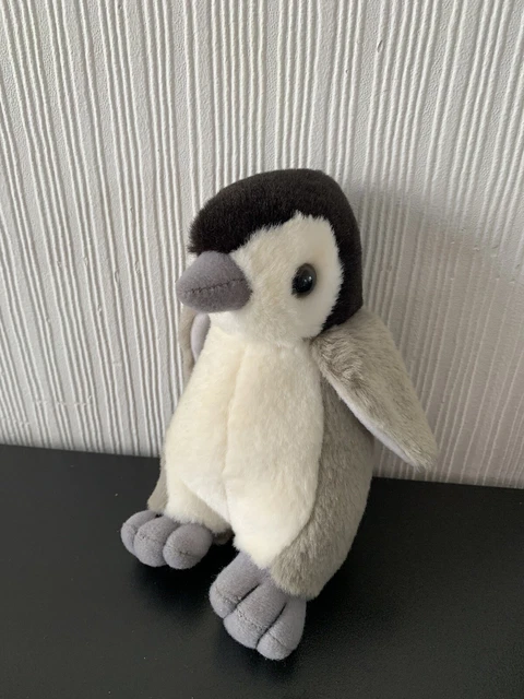 DOWMAN SOFT TOUCH Baby Penguin Plush Grey And White 6” £6.50 - PicClick UK