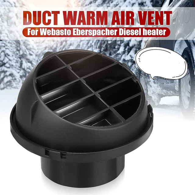 75MM HEATER DUCTING Duct Pipe Warm Air Vent Outlet For asto Diesel