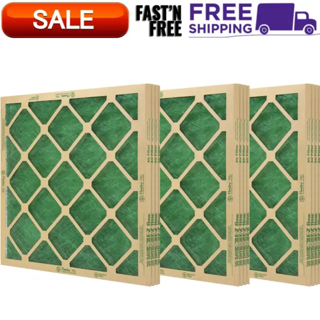 Flanders Air Filters, 14" X 20" X 1" Precisionaire Nested Glass - ( 12 Pack )