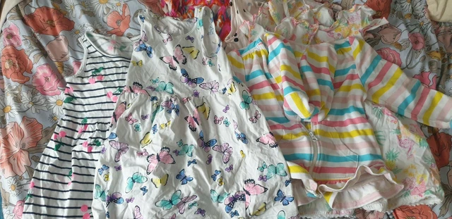 🪡 2-3 Years girl Summer Dress Hoodie Playsuit Bundle Mix Brands Inc H&m