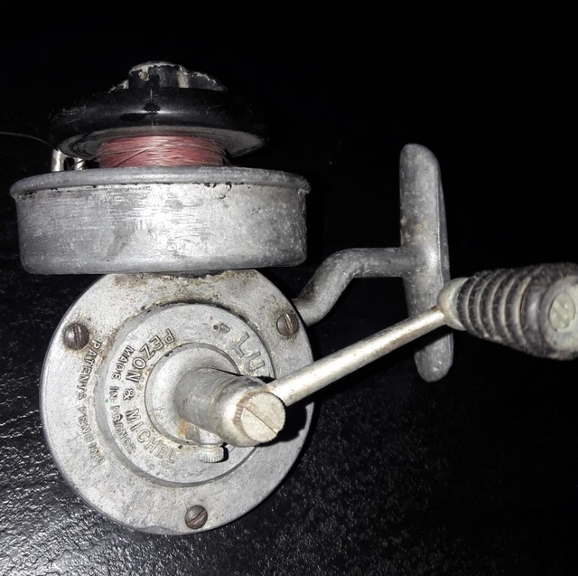 Moulinet Toupie Luxor Pezon Michel France N°3L - Pour Pièces (système Fixation Cassé)