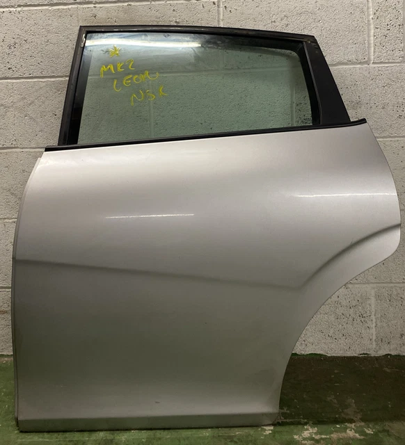 2009-2012 Sedile Leon Mk2 Face Lift Nsr Porta Posteriore Passeggero Completa