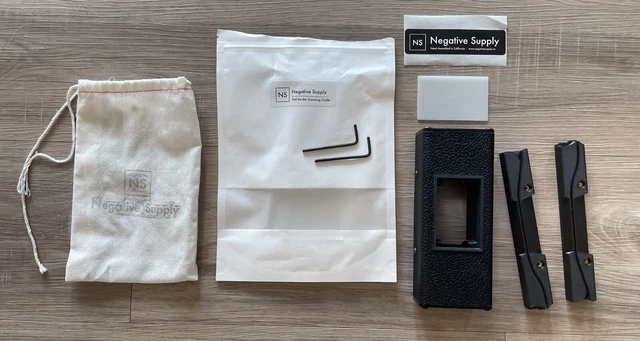 Portador de película de 35 mm con suministro negativo para escaneo digital