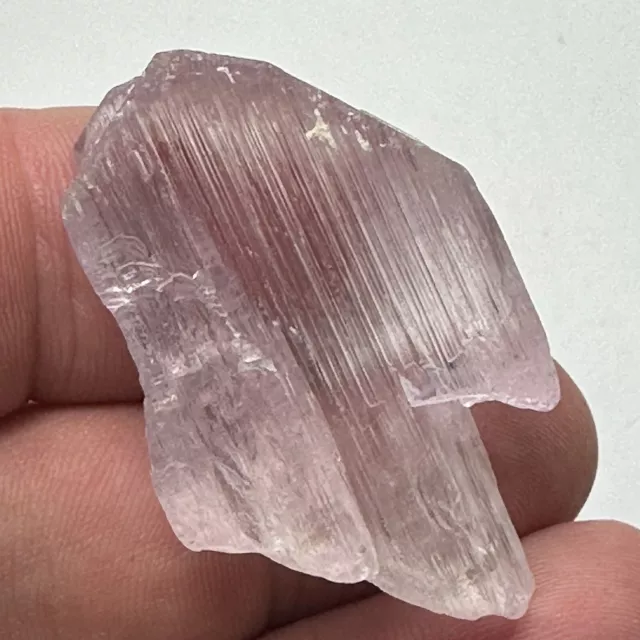 Kunzite Spodumene Terminated Crystal Gem Mineral Display Specimen Afghanistan