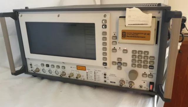 Wandel & Goltermann  SF-60 Jitter Analyzer, SDH, PDH Transmission, BN 3017/02 WG