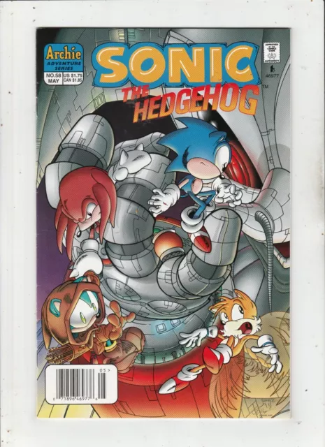 Sonic the Hedgehog Comic Book No. 58 May 1998 Archie VF/NM