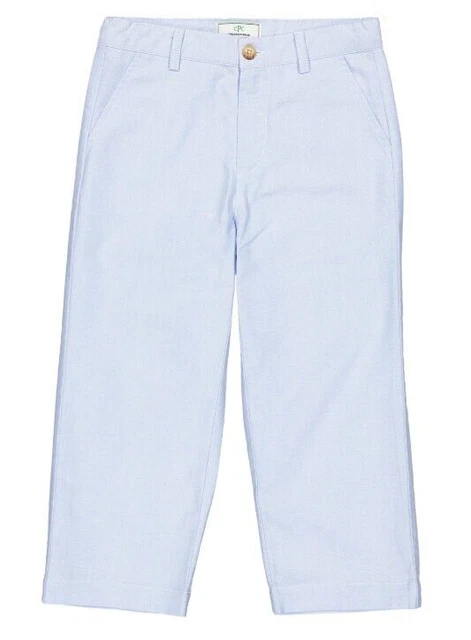 CLASSIC PREP Gavin Oxford Cloth Pants - Pale Blue - NWT Boys 8