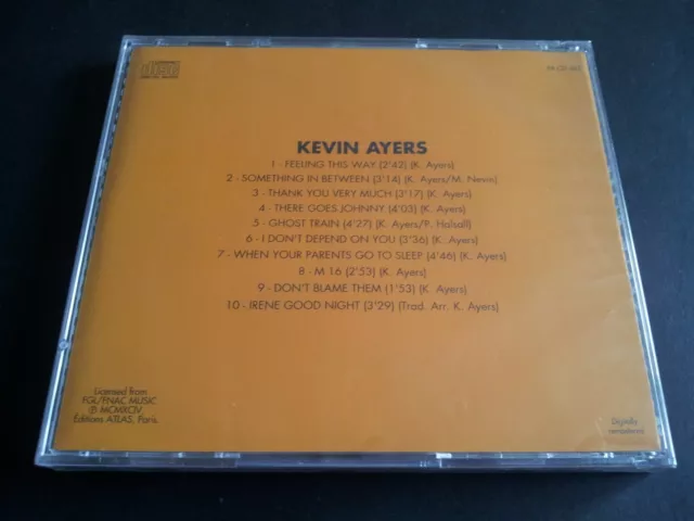 Kevin Ayers Editions Atlas Les Génies du Rock  CD neuf 2