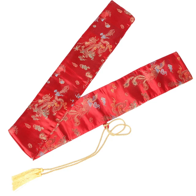 Borsa di seta supporto ninja trasporto custodia wakizashi tai chi