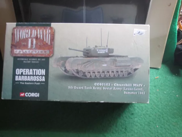 Corgi Cc60102 Churchill Mk1V Tank Soviet Army (1:50 Scale) Boxed Lot A91