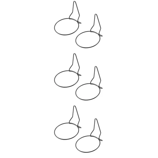 6 stücke Hängende Rack Eisen Kunst Rack Hängende Topfständer