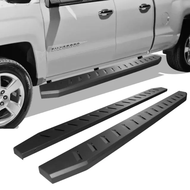 Fits 2009-2014 FORD F-150 Super Crew Cab 6" Raptor Running Boards Nerf Bar Step