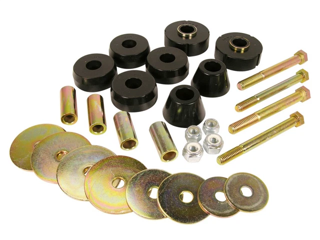 Prothane 7-118-BL Body And Cab Mount Bushing Kit Fits 63-66 C10 Pickup
