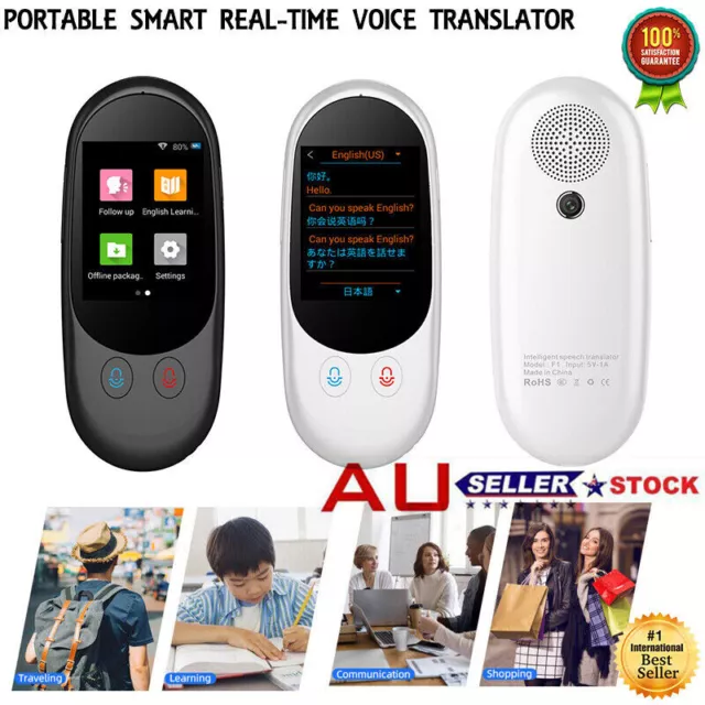 Intelligent Instant Voice Offline Translator Languages Real-Time Translation