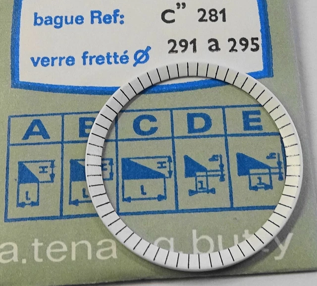 Verre De Montre Horlogerie Tena Diamètre 27.1 Mm - Acrylique, Neuf Sans étiquette, France