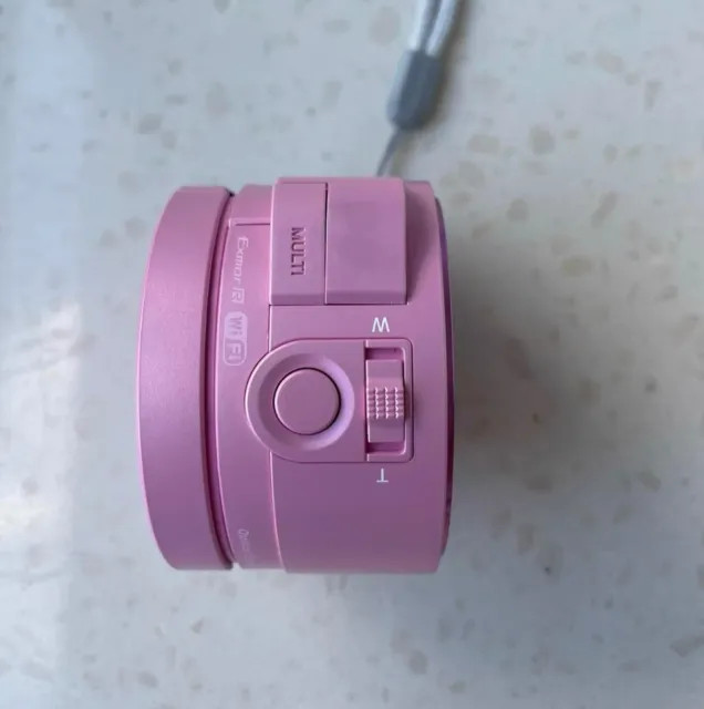 Sony QX-10 Digital Camera Lens Pink (Preowned)