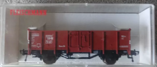 Fleischmann  5205   (Spur H0)   offener Güterwagen / Hochbord + OVP