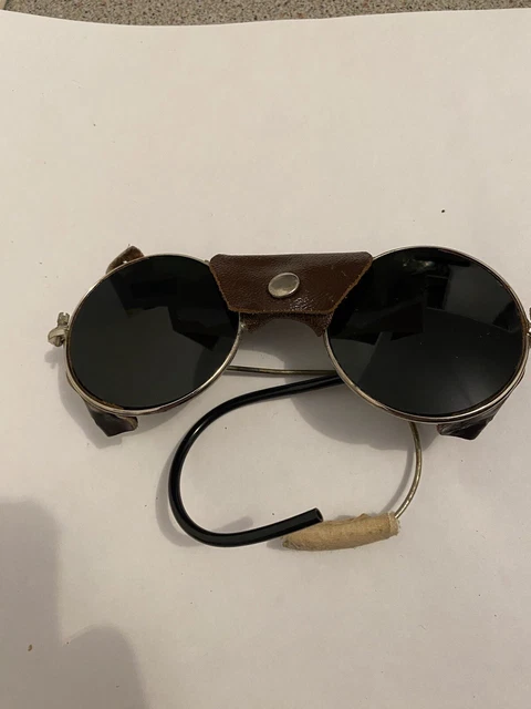 LUNETTES DE SOLEIL Vintage ALPINISME GLACIER SKI MER MONTAGNE bon etat EUR 145 00 PicClick FR