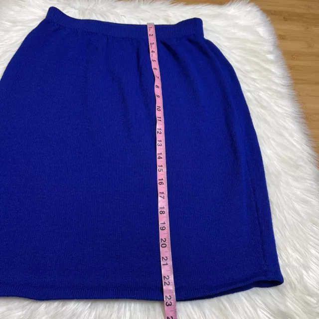 ST JOHN COLLECTION By Marie Gray Pencil Skirt Womens 6 Royal Blue ...