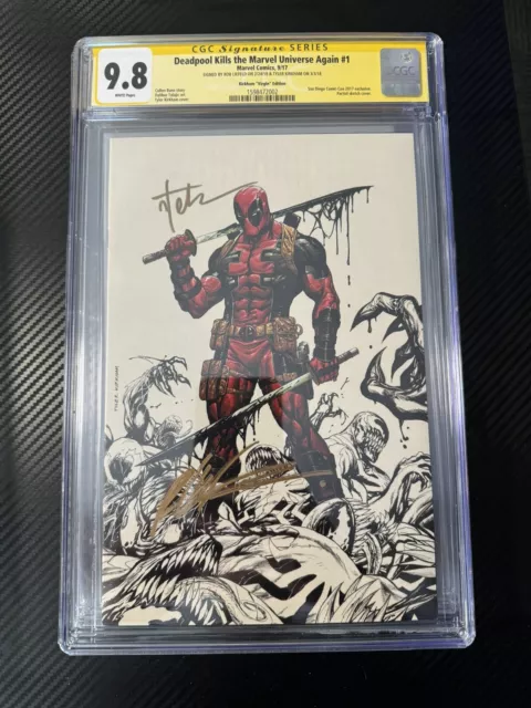 Deadpool Kills The Marvel Universe Again 1 Sdcc Doppia Firma Cgc 9 8 Eur 856 59 Picclick It Deadpool Kills The Marvel Universe Again 1 Sdcc Doppia Firma Cgc 9 8 Eur 856 59 Picclick It