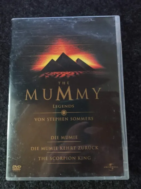 The Mummy Legends: Die Mumie  -Die Mumie kehrt zurück  -The Scorpion King 3 DVDs