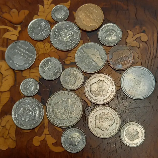 Alte Münzen aus Europa, Niederlande.