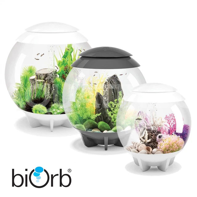 Biorb Halo Aquarium 15L 30L 60L Fish Tank All In One Setup Filter Led Lighting