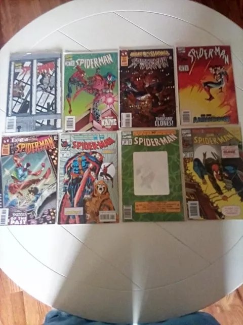 Huge Spider-Man Lot Of 15 Issues 1992-1995.