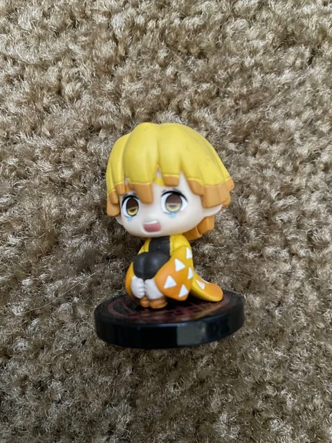 Demon Slayer Kimetsu no Yaiba ZENITSU AGATSUMA Suwarasetai Mini Figure Anime Toy