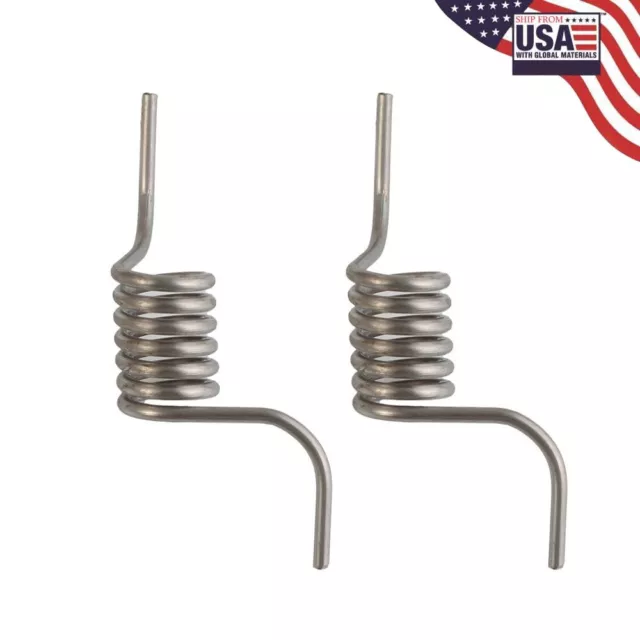 2 Pcs Refrigerator Door Spring Replacement For Kenmore Elite Heavy Duty Steel...