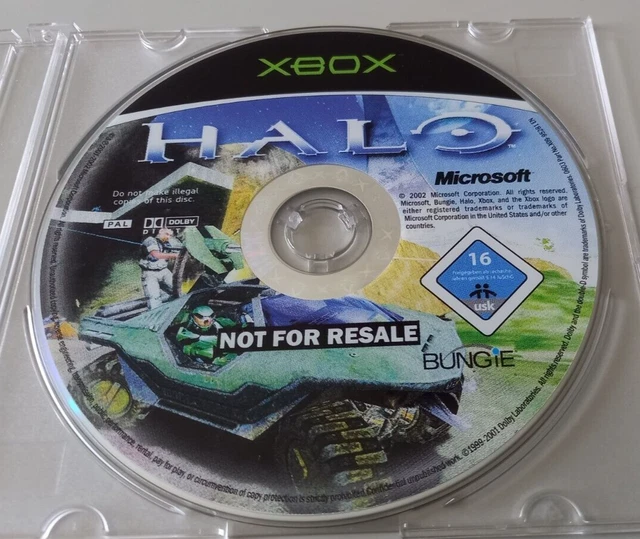Jeu XBOX HALO Version PAL – Jeu Seul (loose) – CD Rayé Mais Fonctionnel – N°8244S