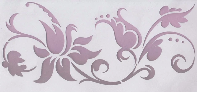 Posh ( Creativ ), Airbrush Schablone BAB41