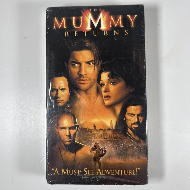 THE MUMMY RETURNS (VHS, 2001) Brendan Fraser, Rachel Weisz - Sealed £5. ...