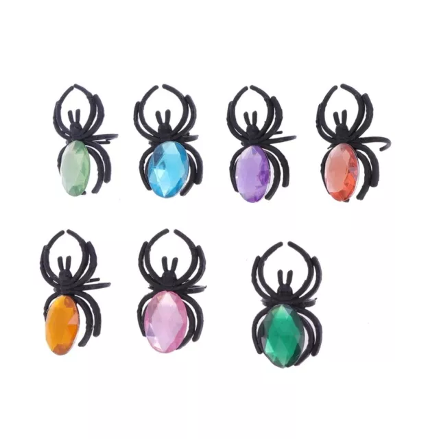 50 Pcs Finger Rings Toy Party Finger Rings Halloween Rings Toy