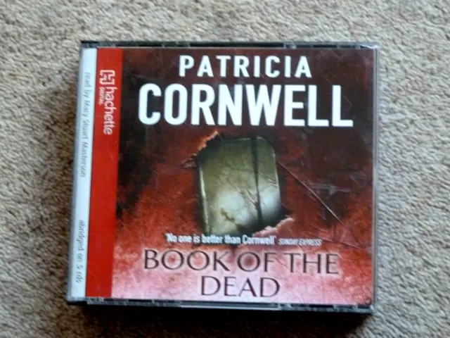 Patricia Cornwell - Book Of The Dead -   Audio Books -Talking Books    ( 5 Cds )