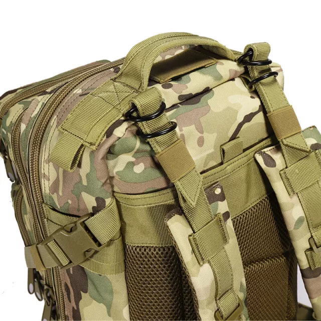 Tactical Backpack Outdoor Mountaineering Hiking CS Army Fan 3P Attack Backpack 2