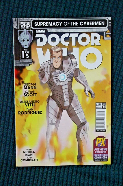 Doctor Who #1 Aug 2016, Variant Cover - San Diego Comic Con