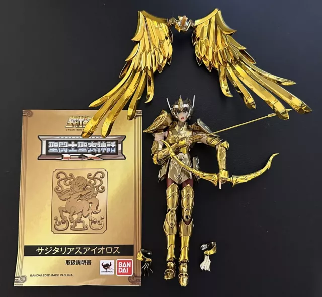 Saint Seiya Cloth Myth EX Gold Sagittarius Aiolos Action Figure BANDAI