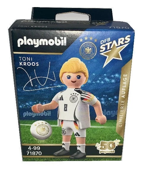 PLAYMOBIL NEUF EN édition limitée DFB Stars Edeka EM 2024 Toni KROOS