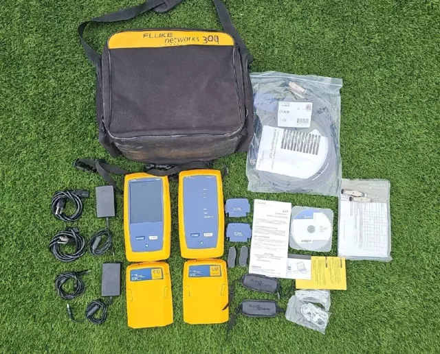 Fluke Networks DSX-5000 Versiv Cat6 Cat6a LAN Cable Certifier Tester DSX 5000 f