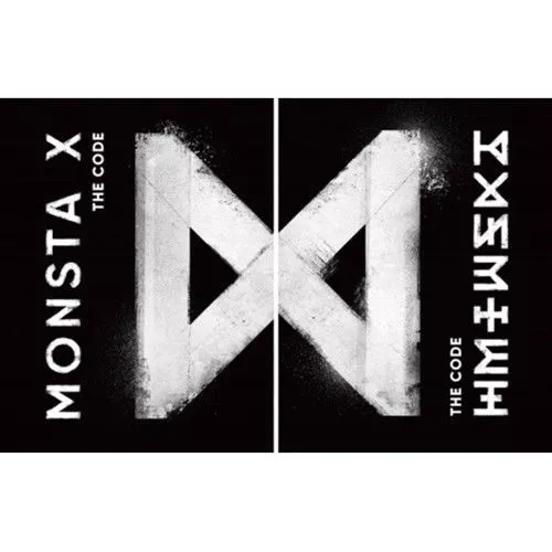 MONSTA X [THE CODE] 5th Mini Album RANDOM CD+Photo Book+Booklet+2 Card SEALED