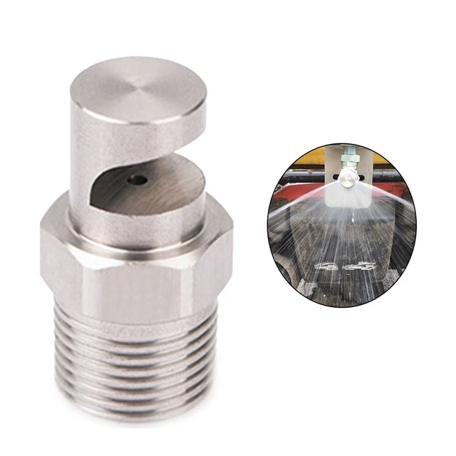 Thread Deflector VERSATILE STAINLESS STEEL Deflector Nozzle 1/2inch Thread 140 170 ...