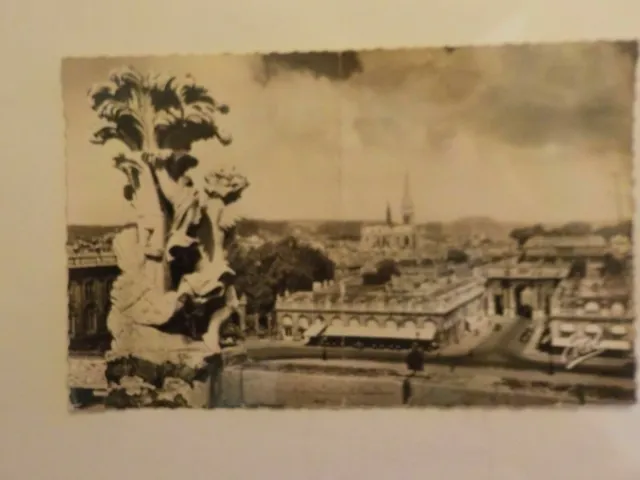 CPSM - NANCY -Vue sur l'Arc de Triomphe et l'Eglise St Epvre - 1948 -
