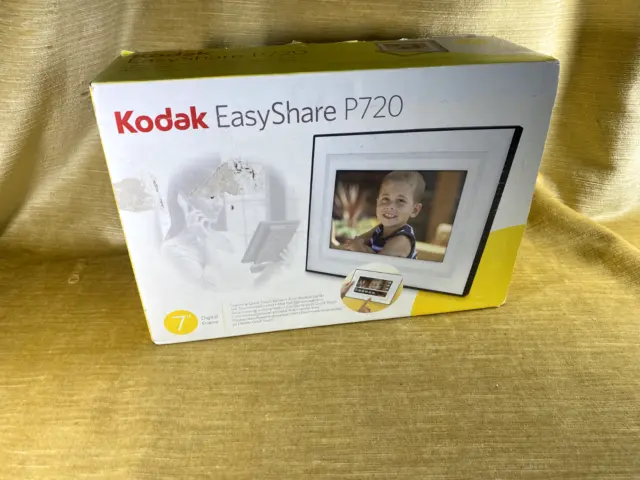 Cornice per foto digitale Kodak 7" con scheda SD UK Plug Plus 2 GB