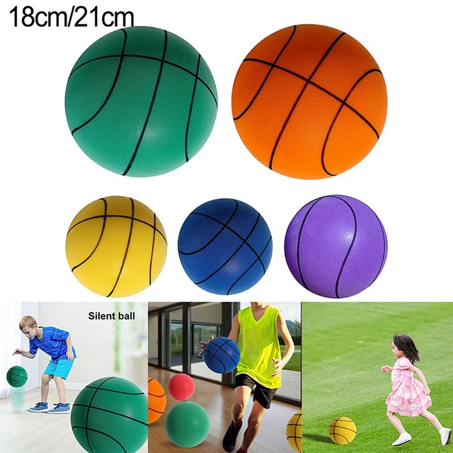 2023 New Bouncing Mute Ball Indoor Silent Skip Ball Playground Bounce Basketb ~~