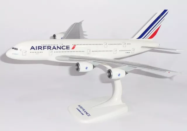 Maquette Air France Airbus A380 échelle 1:250 Collection Modèle Avion F-HPJA