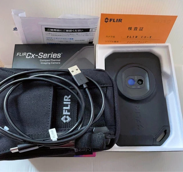 FLIR C3-X Series Compact Terminal Imaging Camera Thermography Used