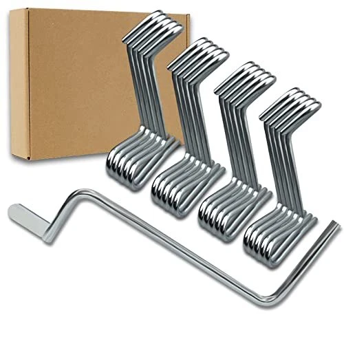 Aiaabq Fence Wire Tensioning Tool- Barb Wire Fence 20 PCS+Tighteners Handle