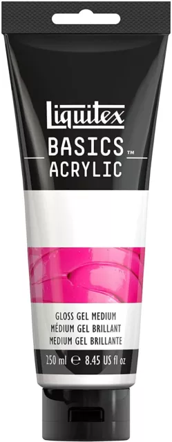 Liquitex Basics Acrylic 1041010 - Gloss Gel Medium ( Poli ) - 250 ML