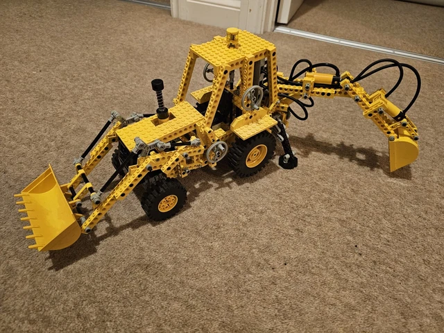 Lego Pneumatic Backhoe Vintage Lego Construction Lego Technic